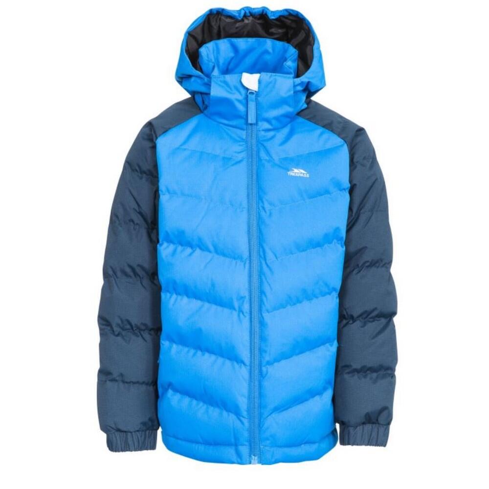 Boy's SIDESPIN down jacket (blue/navy blue)