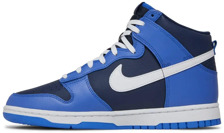 Nike Dunk High Medium Blue Midnight Navy 2/5
