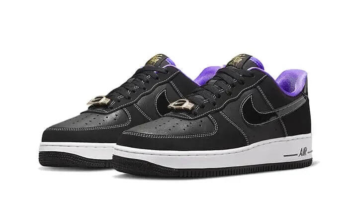 Nike Air Force 1 Low '07 LV8 World Champ Black Purple 2/3