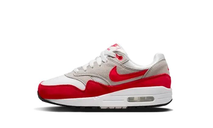 Nike Air Max 1 White University Red (GS) 1/3
