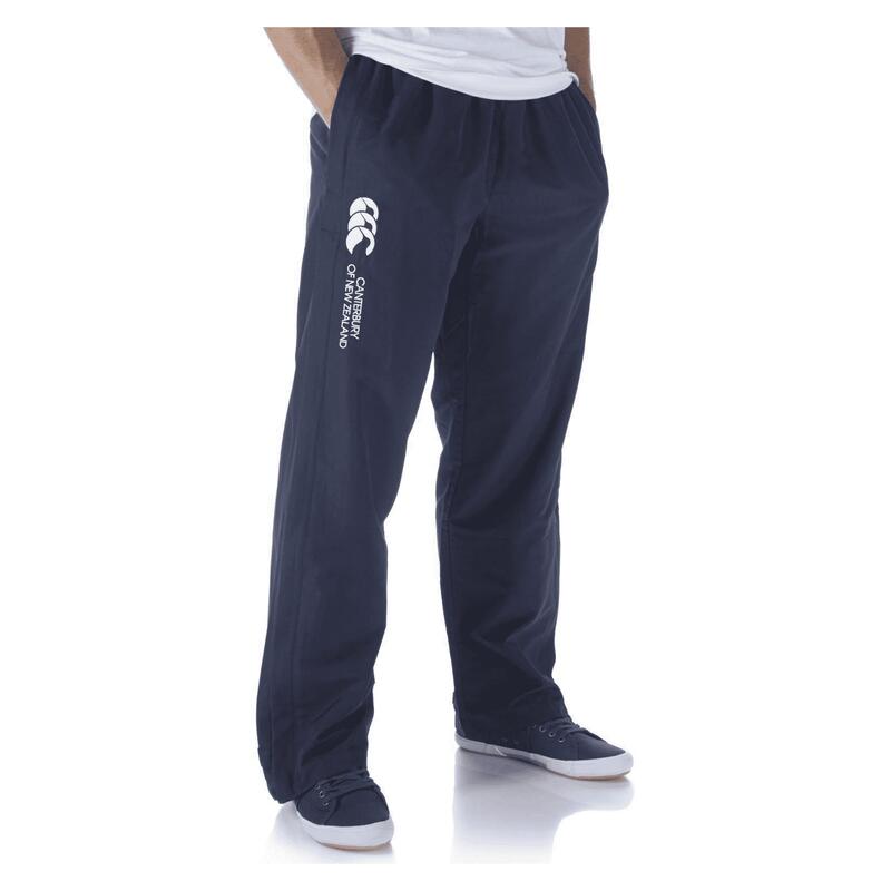 Pantalon de survêtement Unisexe (Bleu marine/blanc)