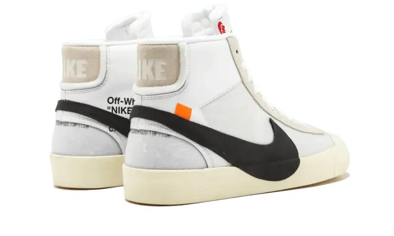 Nike Blazer Mid Off-White 3/4