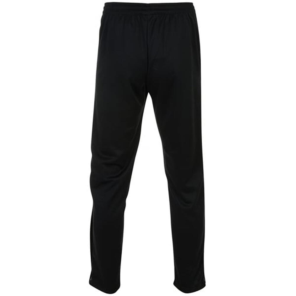 Mens Stretch Tapered Trousers (Black) 2/5