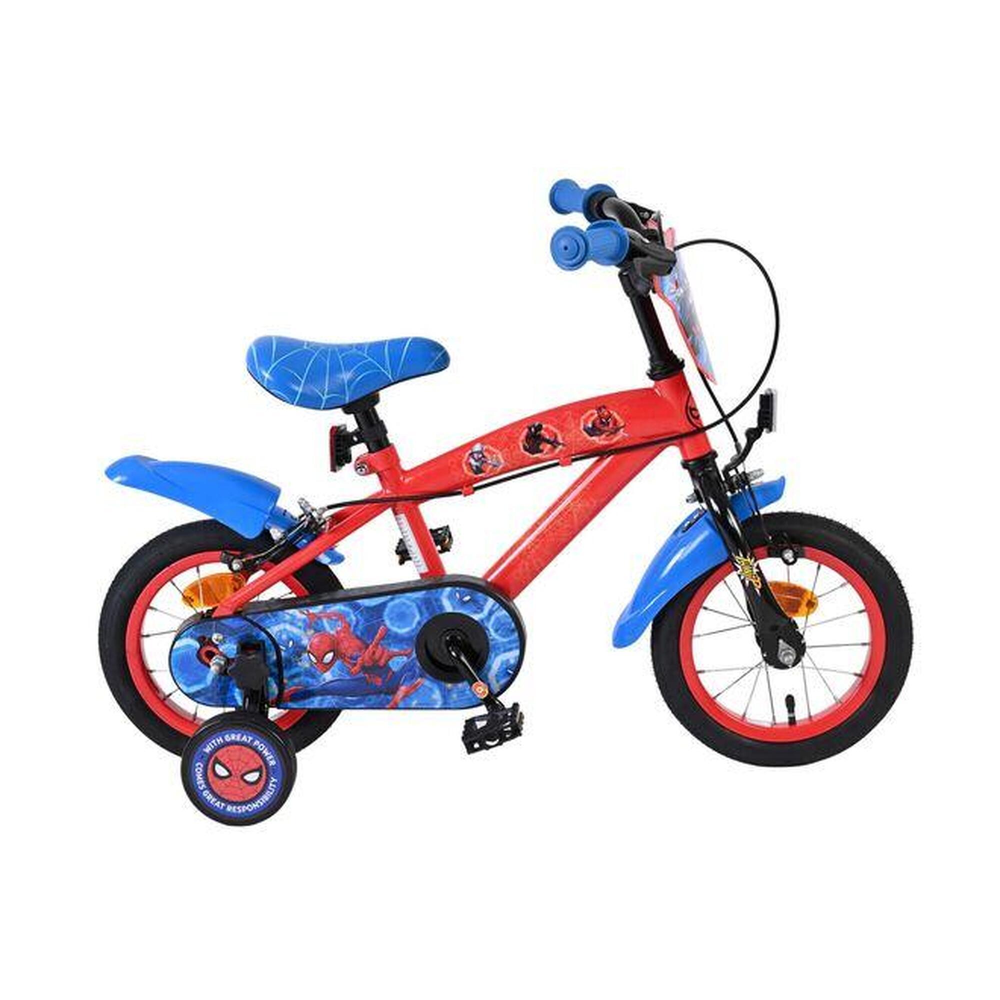 SPIDERMAN Dětské kolo Spiderman FW - 12"