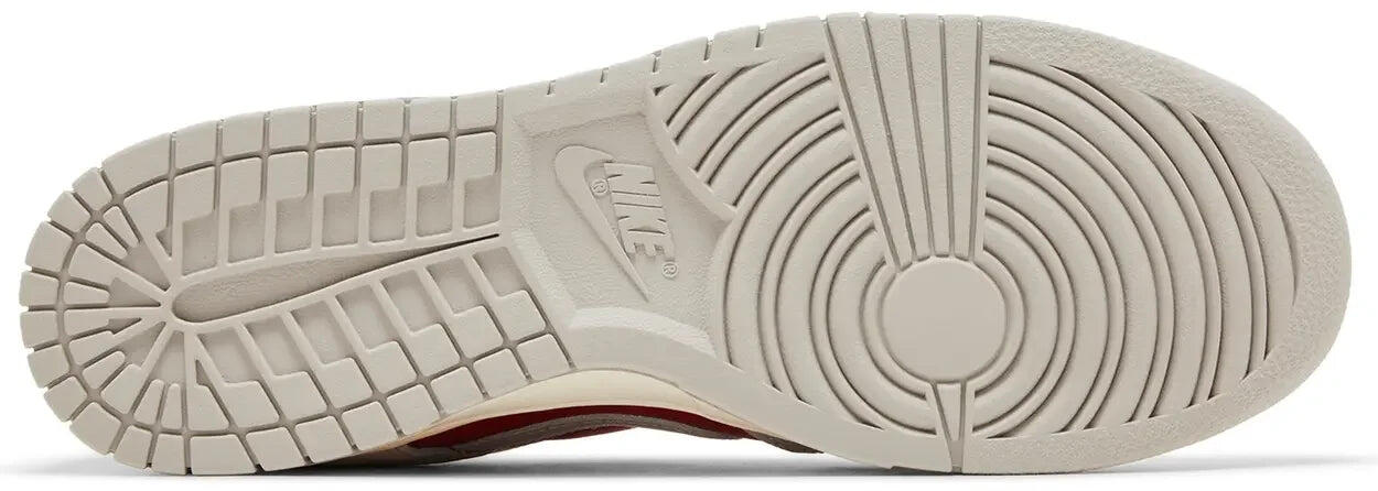Nike Dunk Low Light Iron Ore Gym Red 3/5