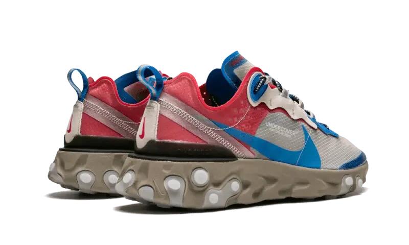 Nike React Element 87 Undercover Light Beige Chalk 3/4