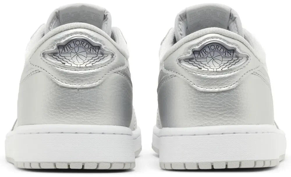 Jordan 1 Low OG Metallic Silver 4/5