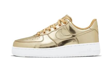 Nike Air Force 1 Metallic Gold