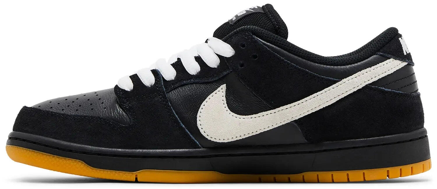 Nike Dunk Low Pro SB Black White Gum 2/5