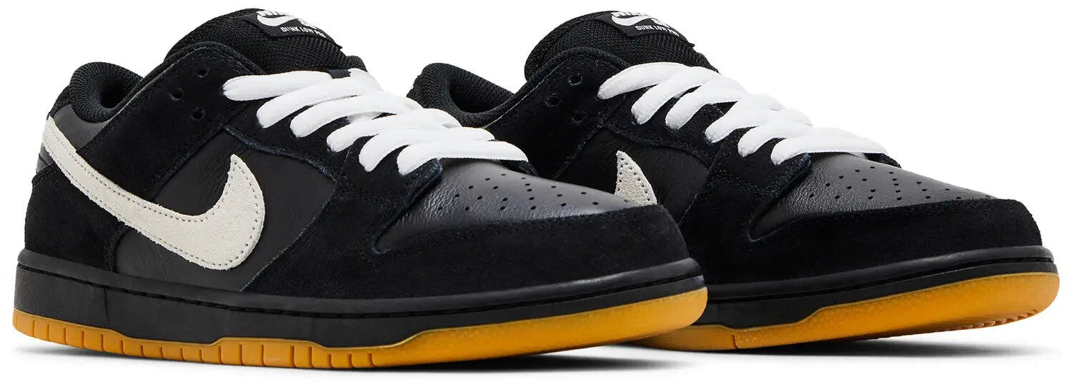 Nike Dunk Low Pro SB Black White Gum 5/5