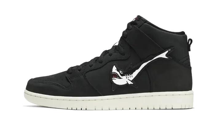 Nike SB Dunk High Oski Shark Black 1/3