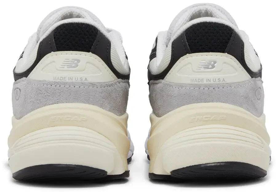 New Balance 990v6 MiUSA Teddy Santis Grey Black 3/5