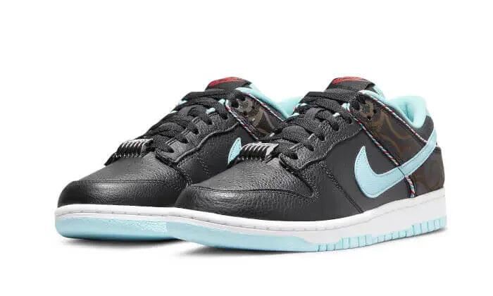 Nike Dunk Low SE Barber Shop Black 2/3