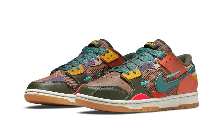 Nike Dunk Low Scrap Archeo Brown 2/3