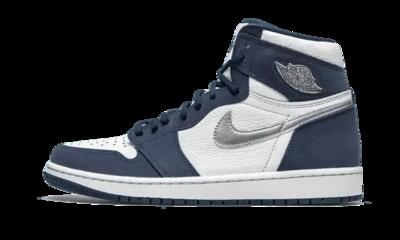 Scarpe - basket - high-top - air jordan 1 - bianco/argento