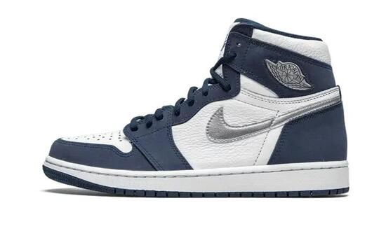 Scarpe - basket - high-top - air jordan 1 - bianco/argento