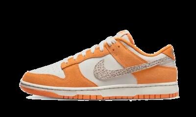 Scarpe - dunk low as safari - stampate - kumquat/light bone