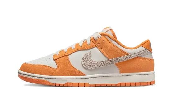 Scarpe - dunk low as safari - stampate - kumquat/light bone