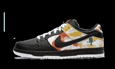 Scarpe - Skate - Unisex - SB Dunk Low Raygun Tie Dye - Orange flash/black