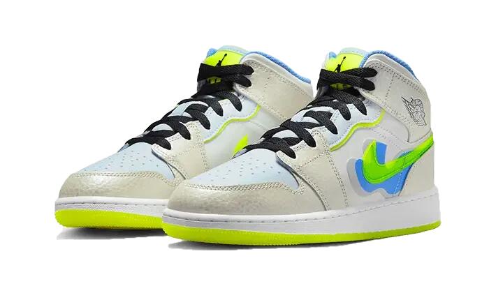 Air Jordan 1 Mid SE Warped Swoosh 2/3