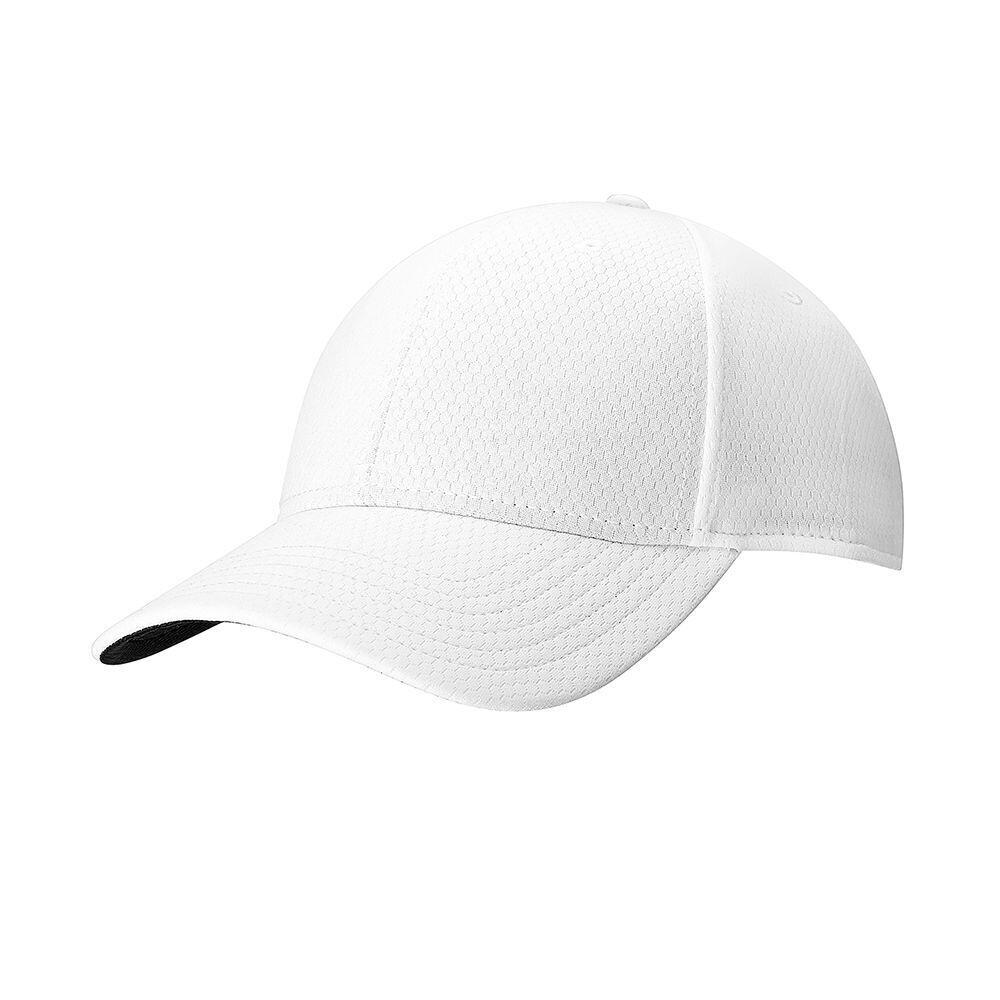 Unisex Adult Front Crest Cap (White) 1/3