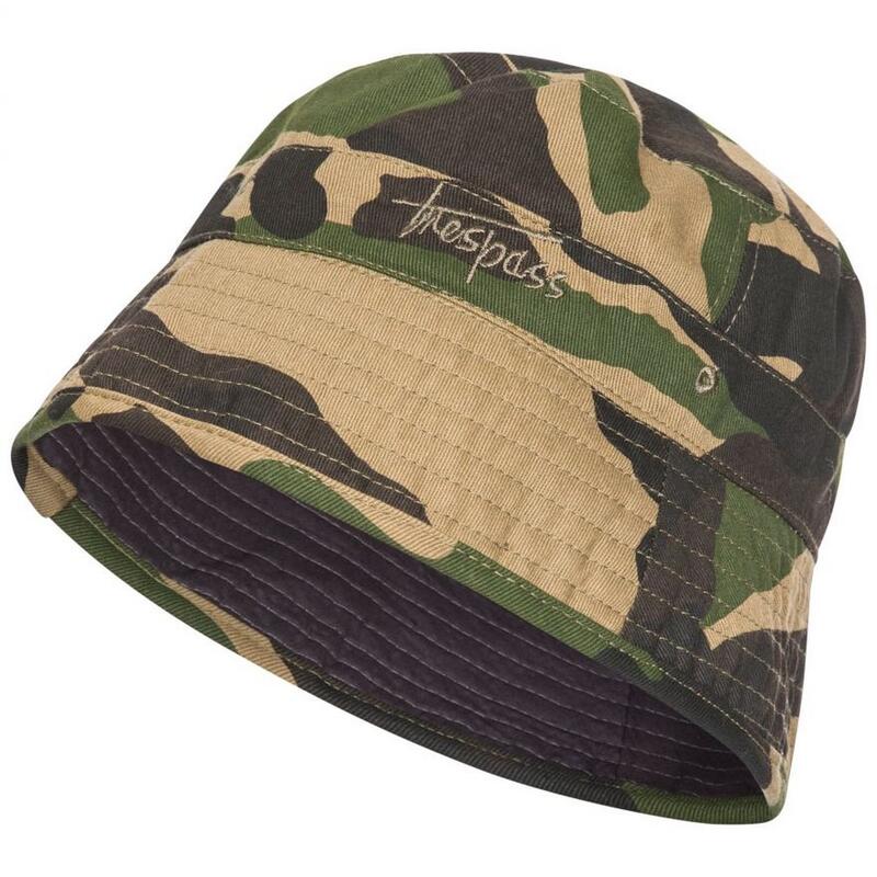 Chapéu Bucket Zebedee Criança Verde Camuflado