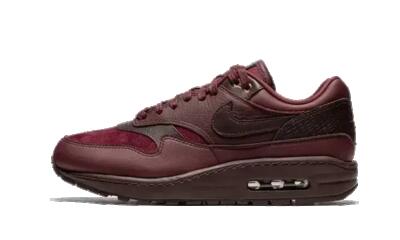 Schoenen - air max 1 - gedempt, burgundy crush