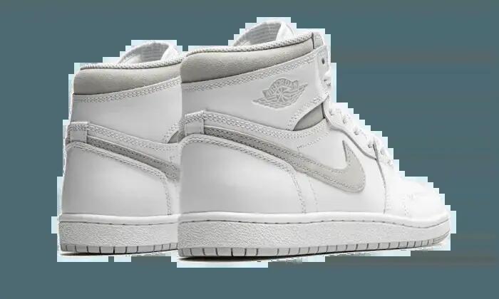 Schoenen - basketbal - air jordan 1 retro high 85 - neutral grey/white 3/4