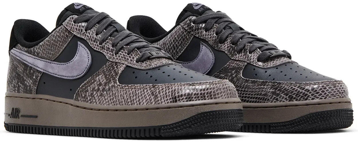 Nike Air Force 1 Low Off Noir Snakeskin 5/5