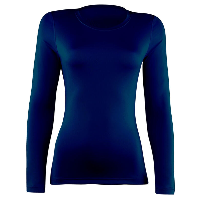 Baselayer Longsleeve Sportoberteil, langärmlig (2 StückPackung) Damen Marineblau