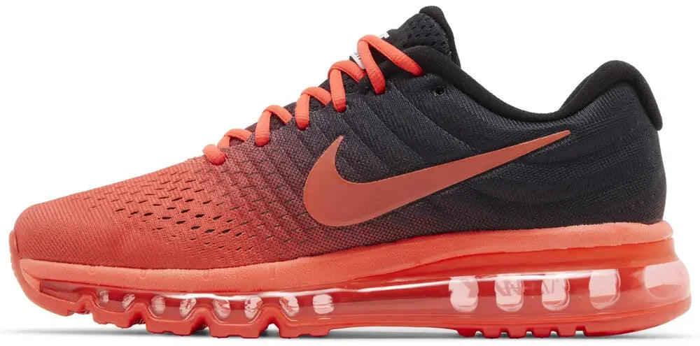 Nike Air Max 2017 Bright Crimson Black Fade 2/5