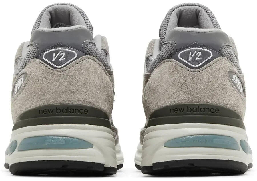 New Balance 991v2 MiUK Rock Ridge Grey 4/5