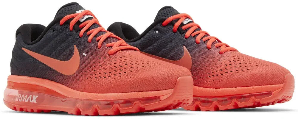 Nike Air Max 2017 Bright Crimson Black Fade 5/5