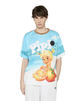 hummel Herren Trikot Print hellblau