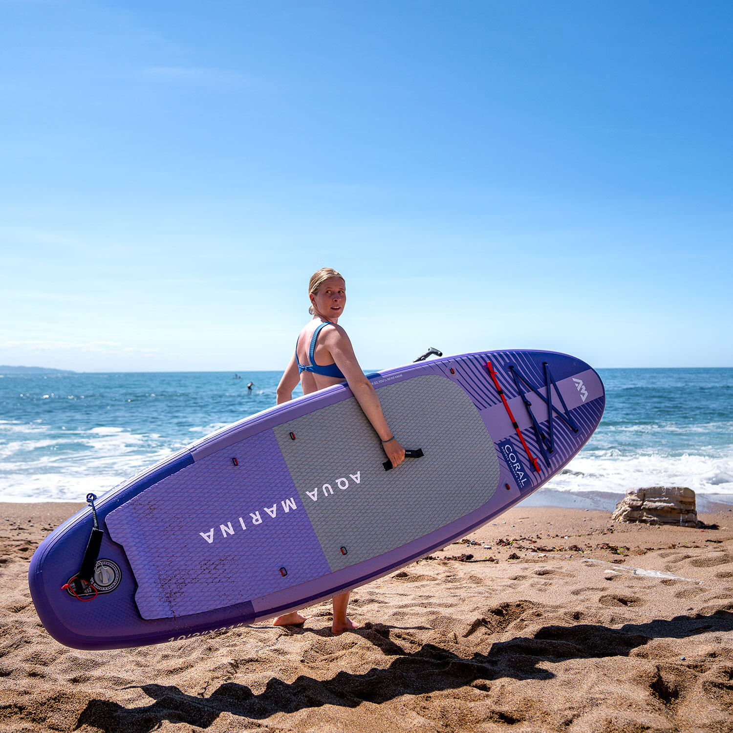 Deska SUP pompowana Aqua Marina Coral 10'2" Night Fade Zestaw COMBO 2w1 6/7