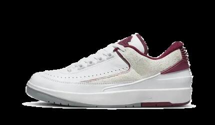 Zapatillas - baloncesto - Air Jordan 2 Retro Low - blanco/cherrywood