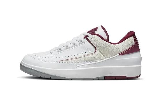 Zapatillas - baloncesto - Air Jordan 2 Retro Low - blanco/cherrywood