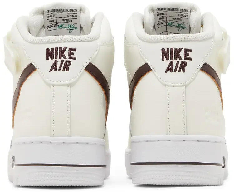 Nike Air Force 1 Mid '07 LV8 40th Anniversary Sail Brown Basalt 4/5