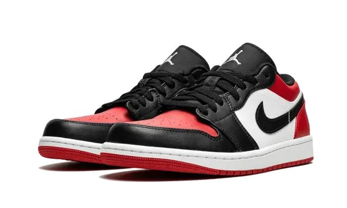 Jordan 1 Low Bred Toe 2/4