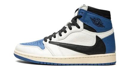 Zapatillas Air Jordan 1 Retro High OG SP Travis Scott Fragment Military Blue