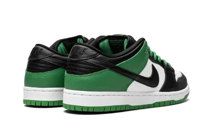 Nike SB Dunk Low Classic Green 3/4