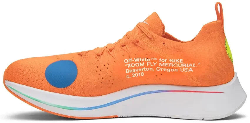 Nike Zoom Fly Mercurial Off-White Total Orange 2/5