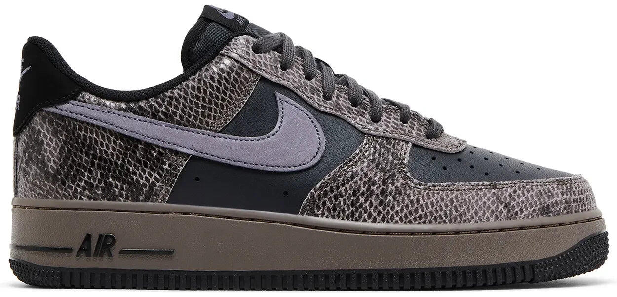 Nike Air Force 1 Low Off Noir Snakeskin 1/5