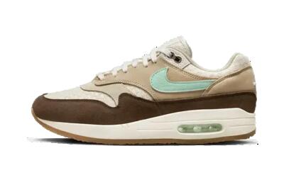 Schoenen - lifestyle - air max 1 crepe hemp - bruin/mint