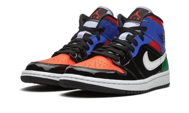 Air Jordan 1 Mid Multi Patent 2/4
