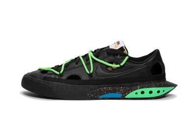 Nike Blazer Low Off-White Black Electro Green