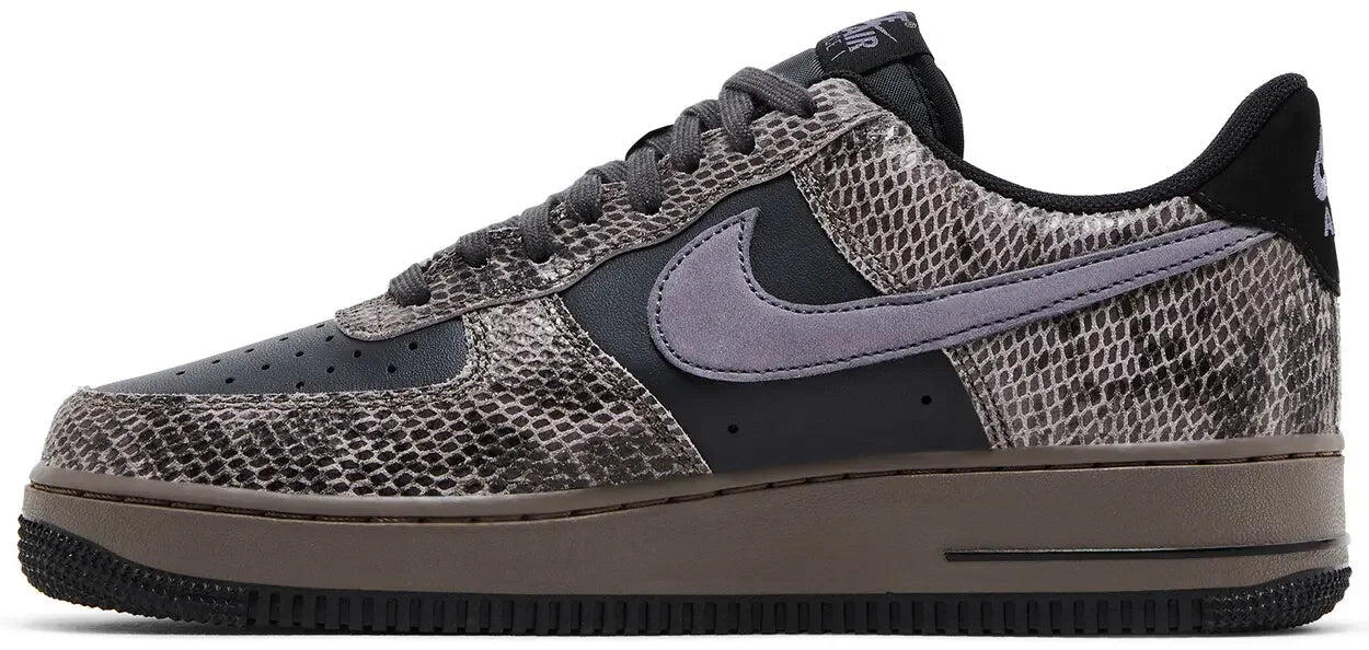 Nike Air Force 1 Low Off Noir Snakeskin 2/5