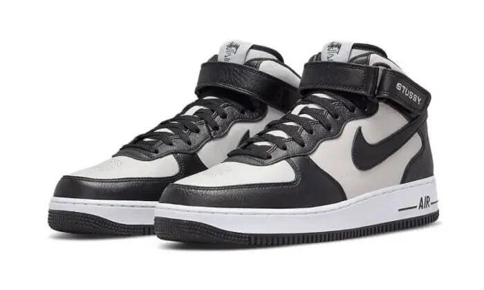 Scarpe - lifestyle - mid-top - air force 1 mid stussy - grigio/nero/bianco 2/2