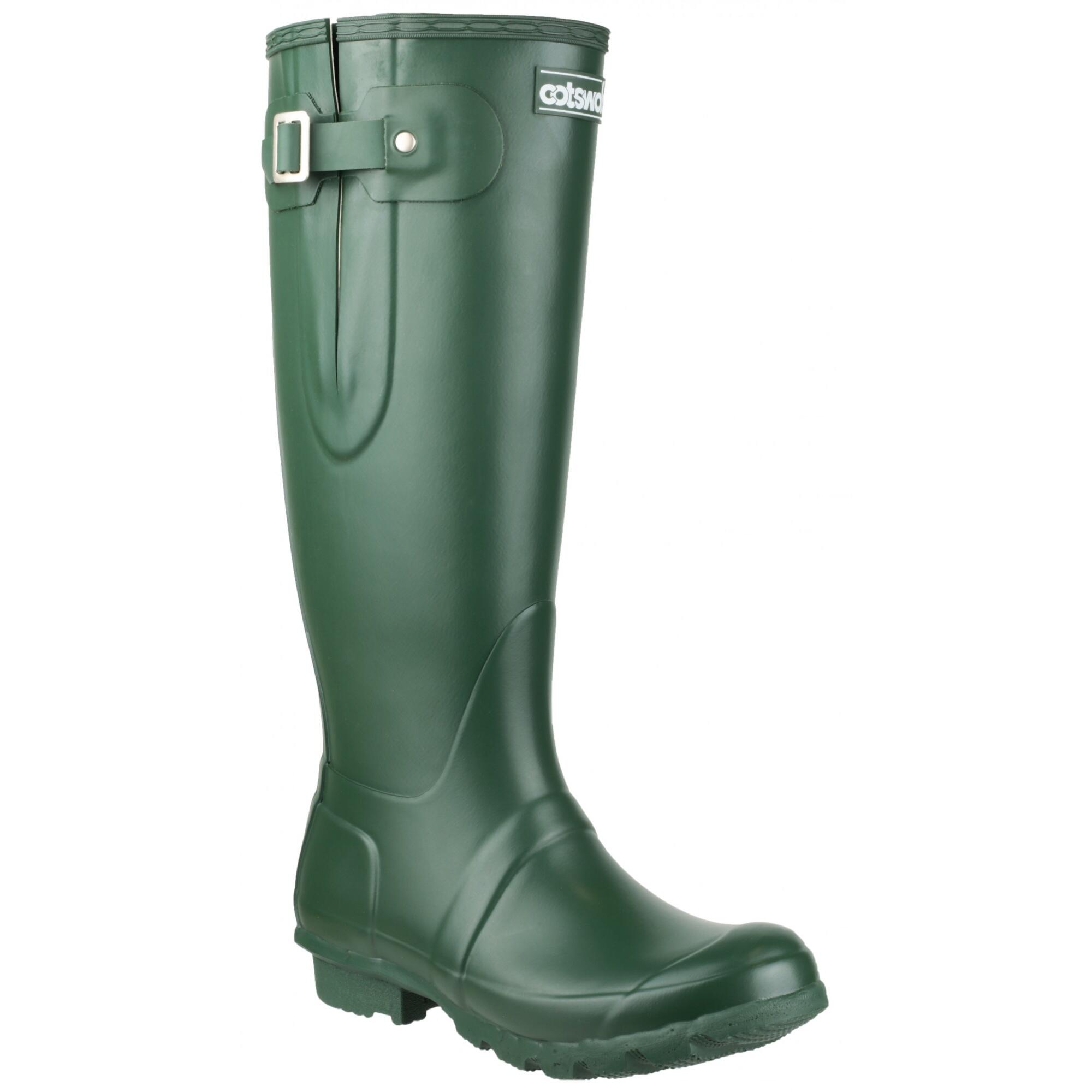 COTSWOLD Unisex Green Rubber Windsor Wellingtons (Green)