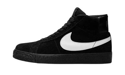 Scarpe - walking - da uomo - Zoom Blazer Mid Zoom Air - Nero/Bianco